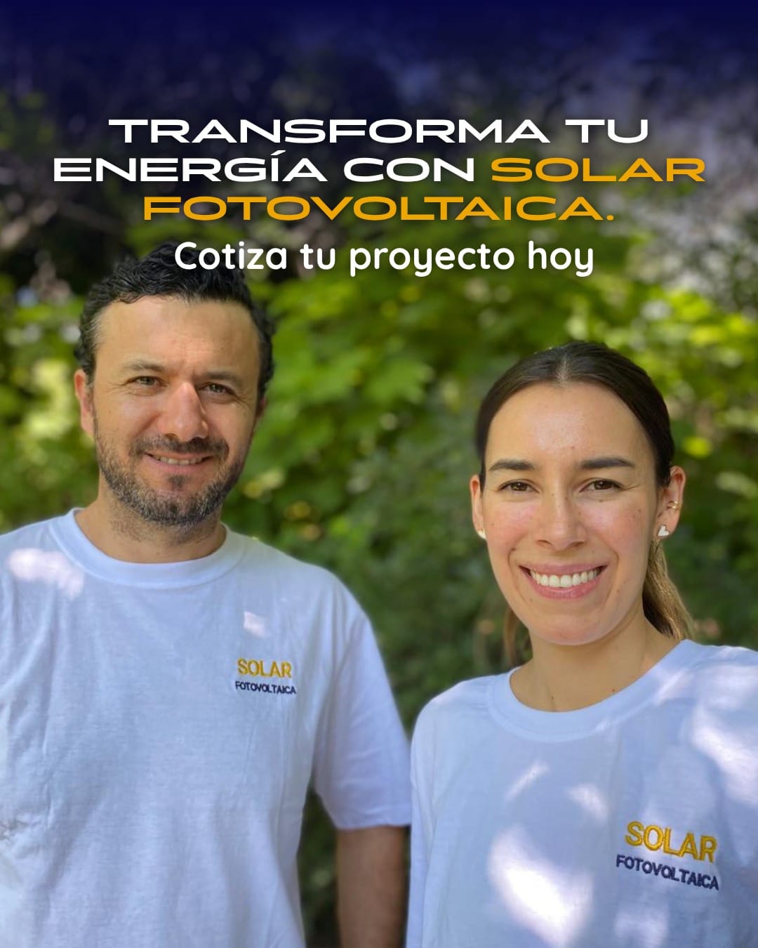 Equipo Energías Limpias - Elías Urrejola y Amanda Rivera